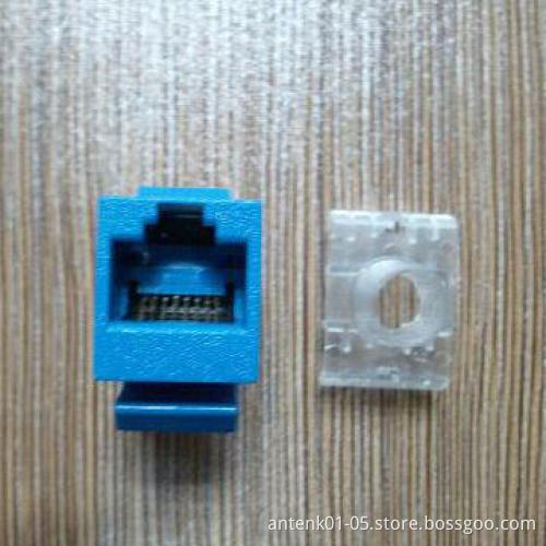 Cat5e UTP/FTP Keystone Module Jacks, Unshield
